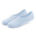 Calzini ballerina 35-38 in tessuto a maglia azzurro - traspiranti